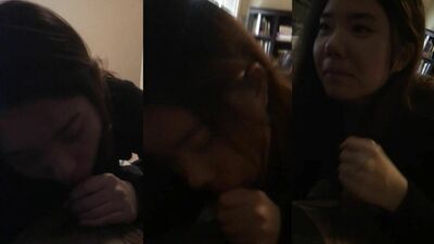Chinese girl blowjob