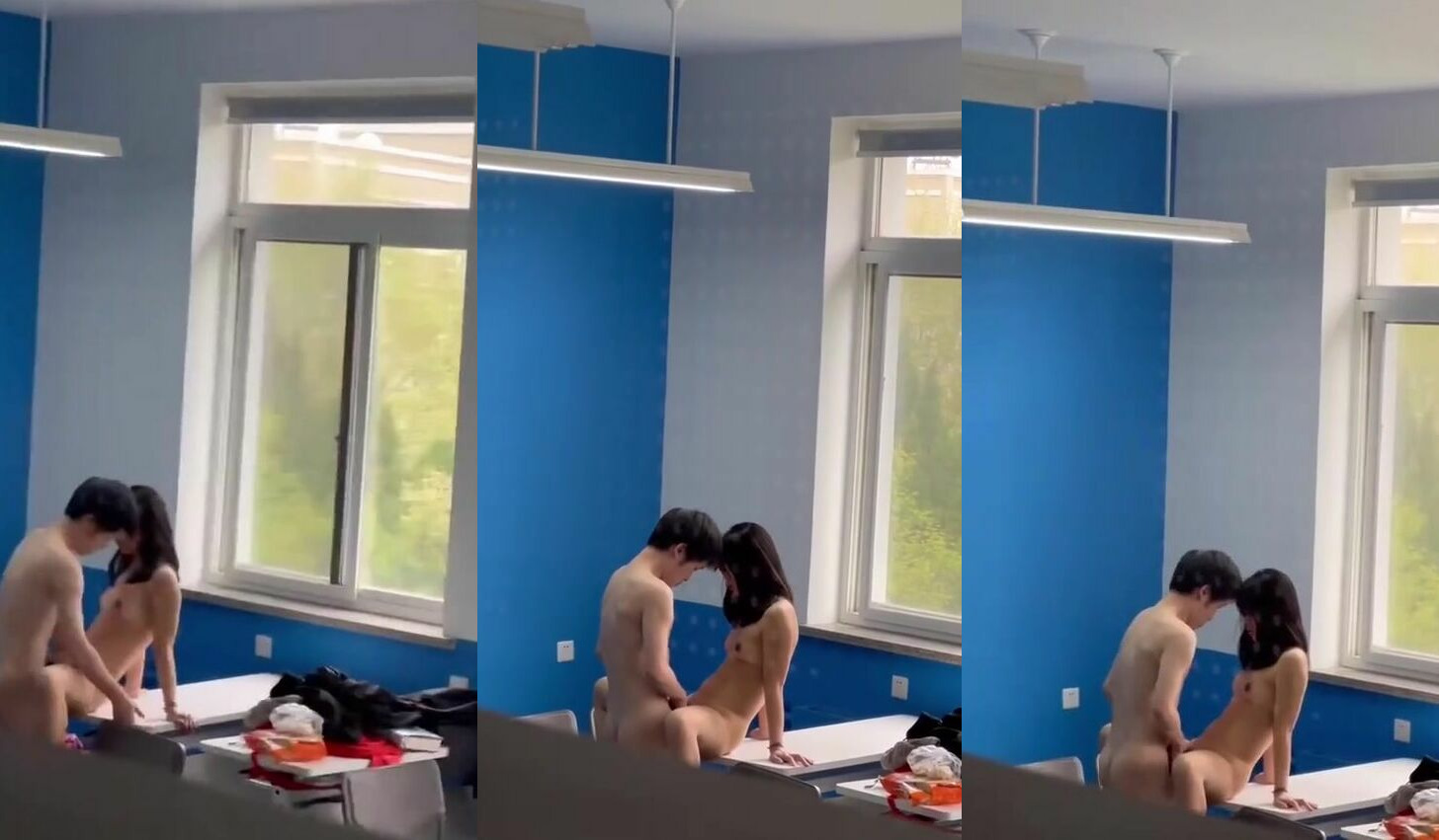 student-couple fuck $ China student couple caught fucking in classroom.