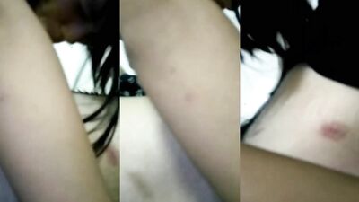 Cute Taiwanese girl riding bf