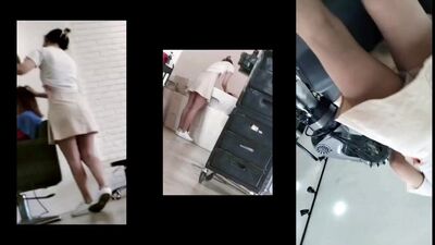 Cute Malaysian barber Xmm upskirt