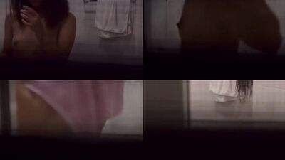 Asian girl shower voyeur