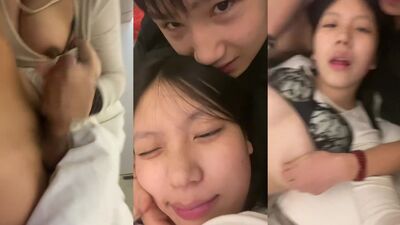 asian so cute having sex with BF