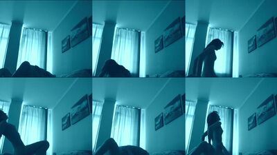 skinny cowgirl riding