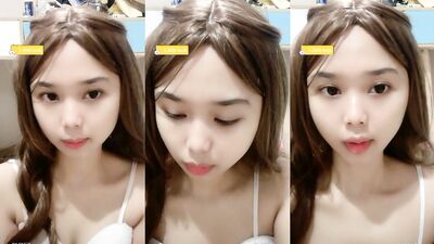 Asian Chindo Horny Slut Fingering on Live WebCam