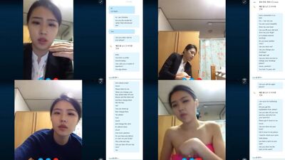 韓國女孩Skype面試騷擾
