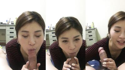 Taiwanese girl gives head POV