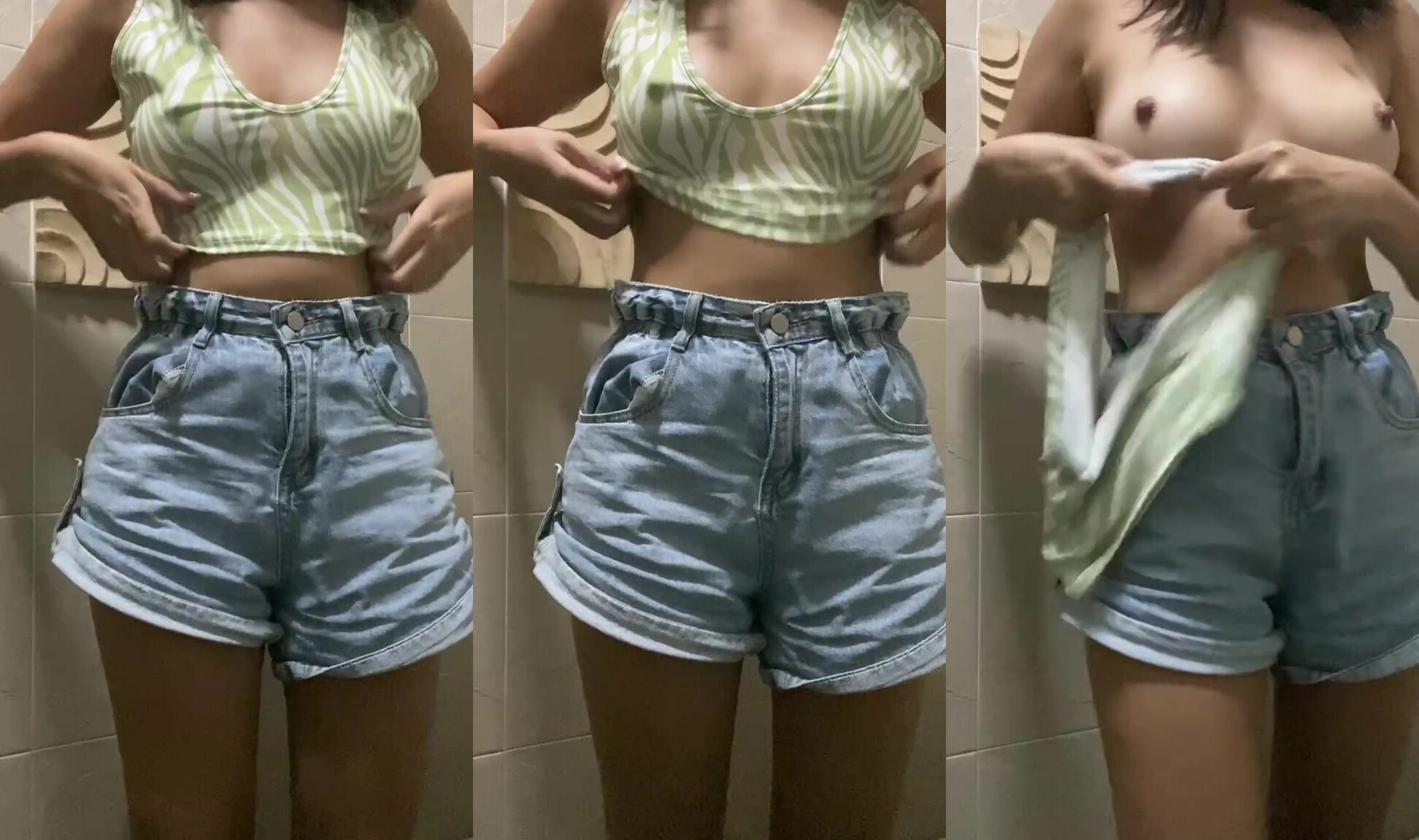 SG グ リ-ン タ オ ル XMM セ ル フ ィ.