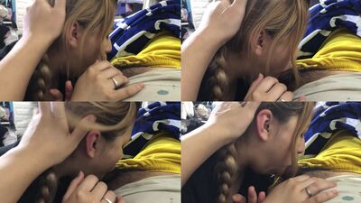 HKZP 401 blonde hk chinese girl bj