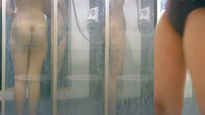 caught cam cousin shower