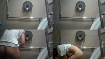 caught in starbucks toilet