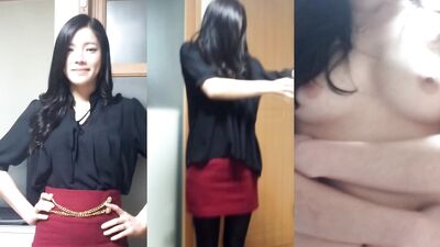 Asian couples having sex after work