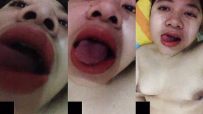 Tita with slut horny face