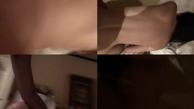 Big tits girl having sex with man selfie