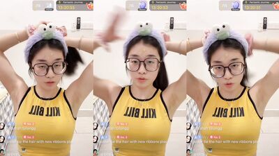 TikTok Chinese sexy armpit 2