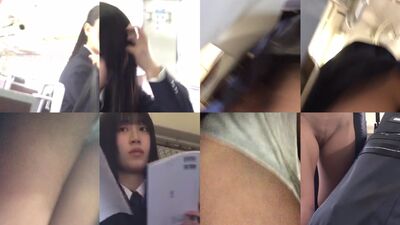 日本の美少女女子高生のパンツ